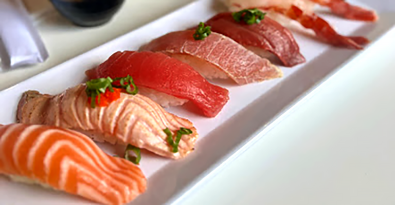 Musashi's Sushi in Snoqualmie, Washington - sashimi plate