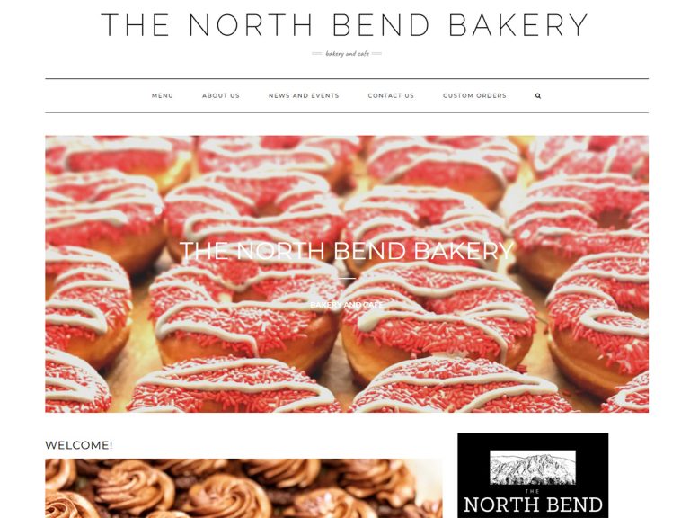 North Bend Bakery screen capture