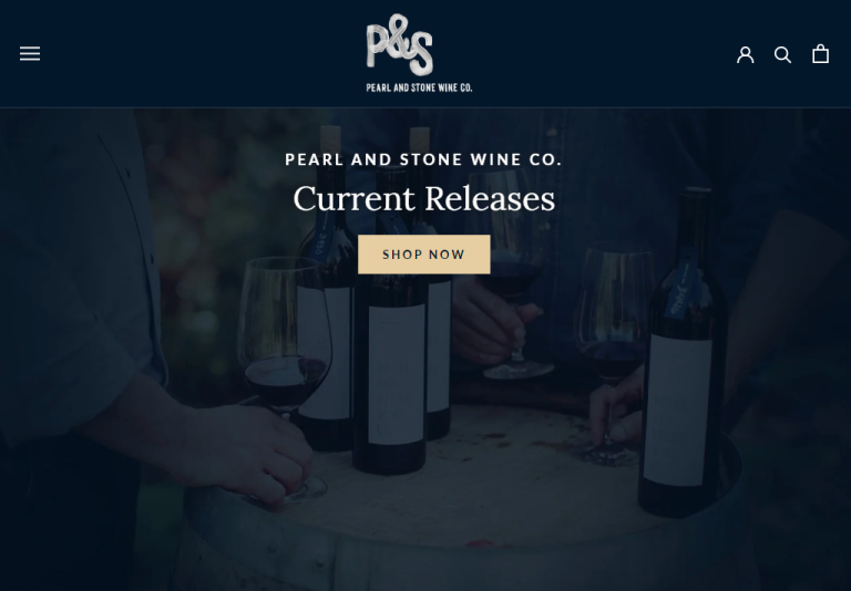 Pearl and Stone Wine Co. in North Bend, WA - screen capture