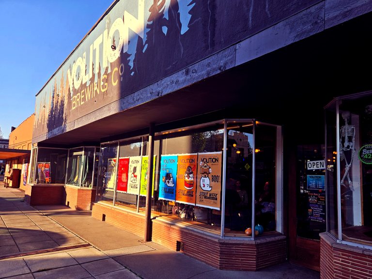 Volition Brewing Co. in North Bend Washington - front view