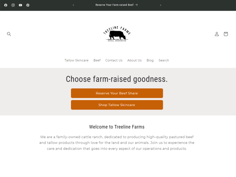 Treeline Farms screen - Duvall, WA