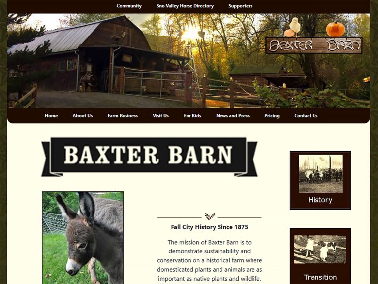 Baxter Barn screen - Fall City, WA