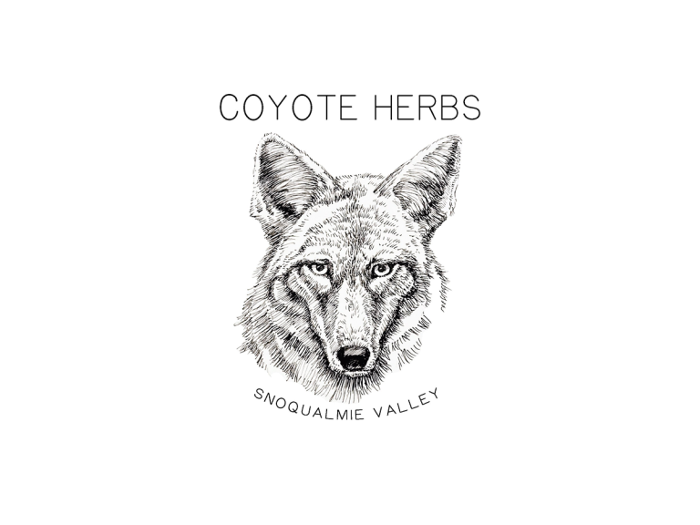 Coyote Herbs logo - Snoqualmie Valley, WA