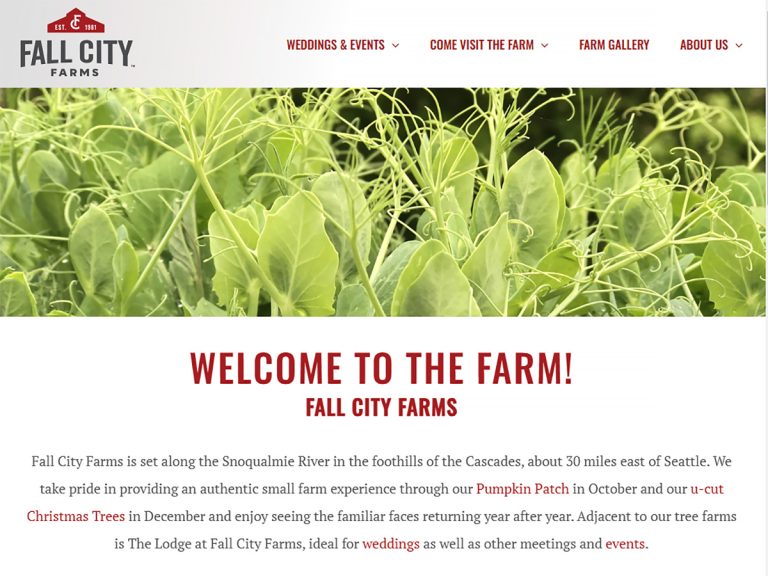 Fall City Farms screen - Fall City, WA