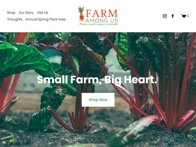 Farm Among Us screen - Preston, WA