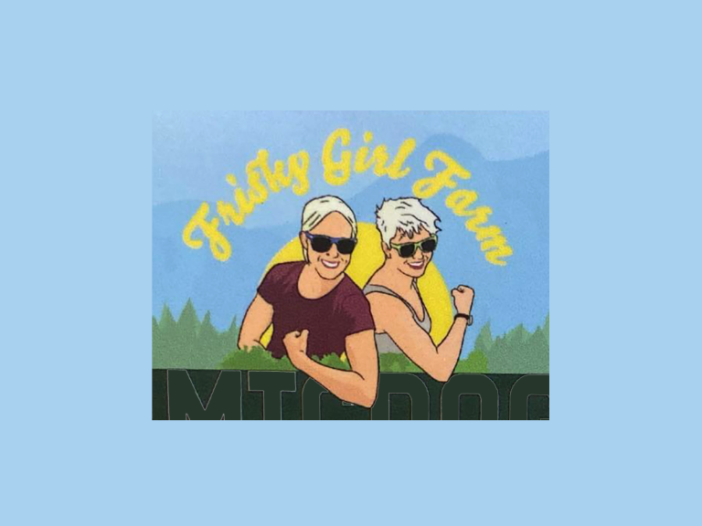 Frisky Girl Farm logo - North Bend, Washington