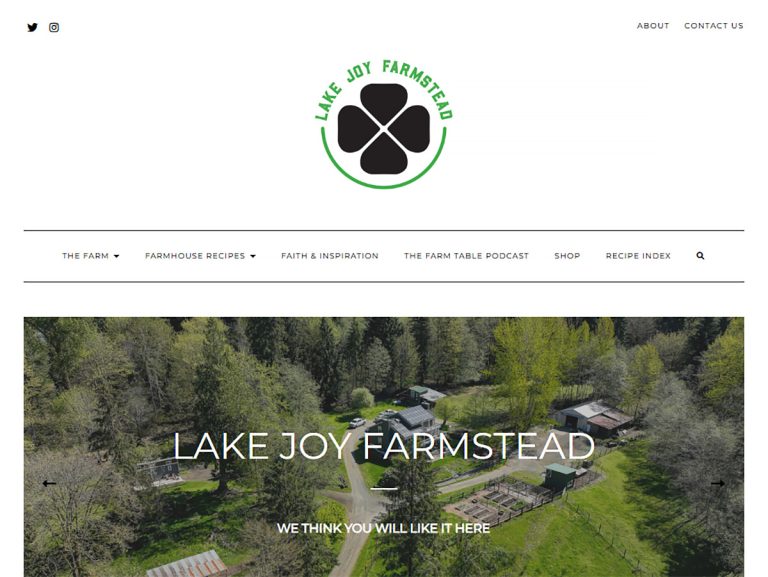 Lake Joy Farmstead screen - Carnation, WA