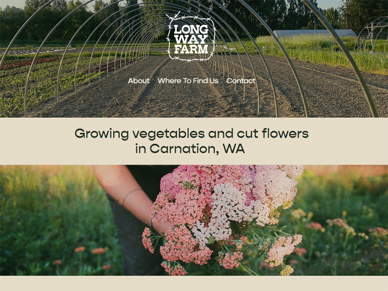 Long Way Farm - Carnation, WA Long Way Farm - Carnation, WA