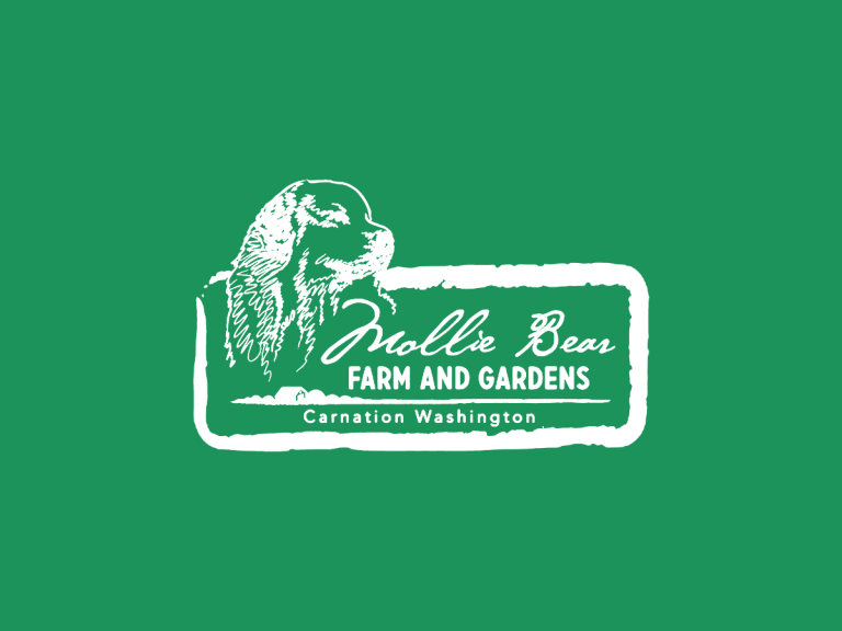 Mollie Bear Farm & Gardens logo - Carnation, Washington Mollie Bear Farm & Gardens logo - Carnation, Washington