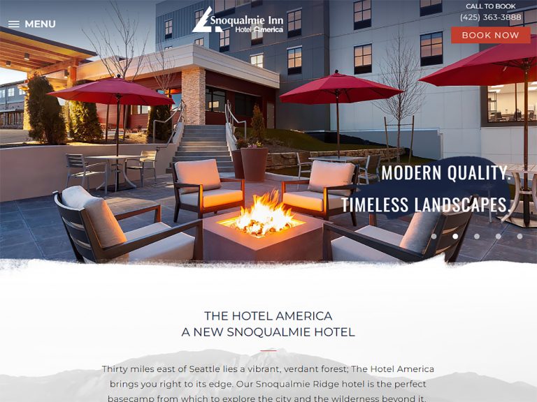 Snoqualmie Inn by Hotel America screen capture