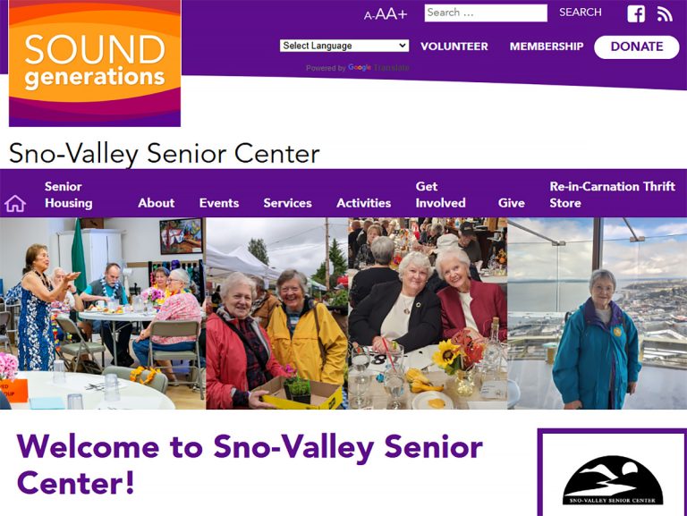 Sno-Valley Senior Center - Carnation, Washington