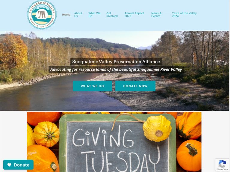 Snoqualmie Valley Preservation Alliance - Carnation, WA