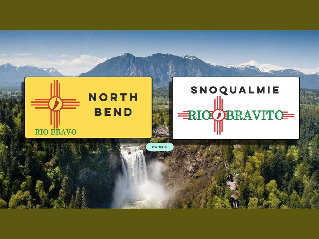 Rio Bravo Mexican Restaurant in North Bend WA screen capture