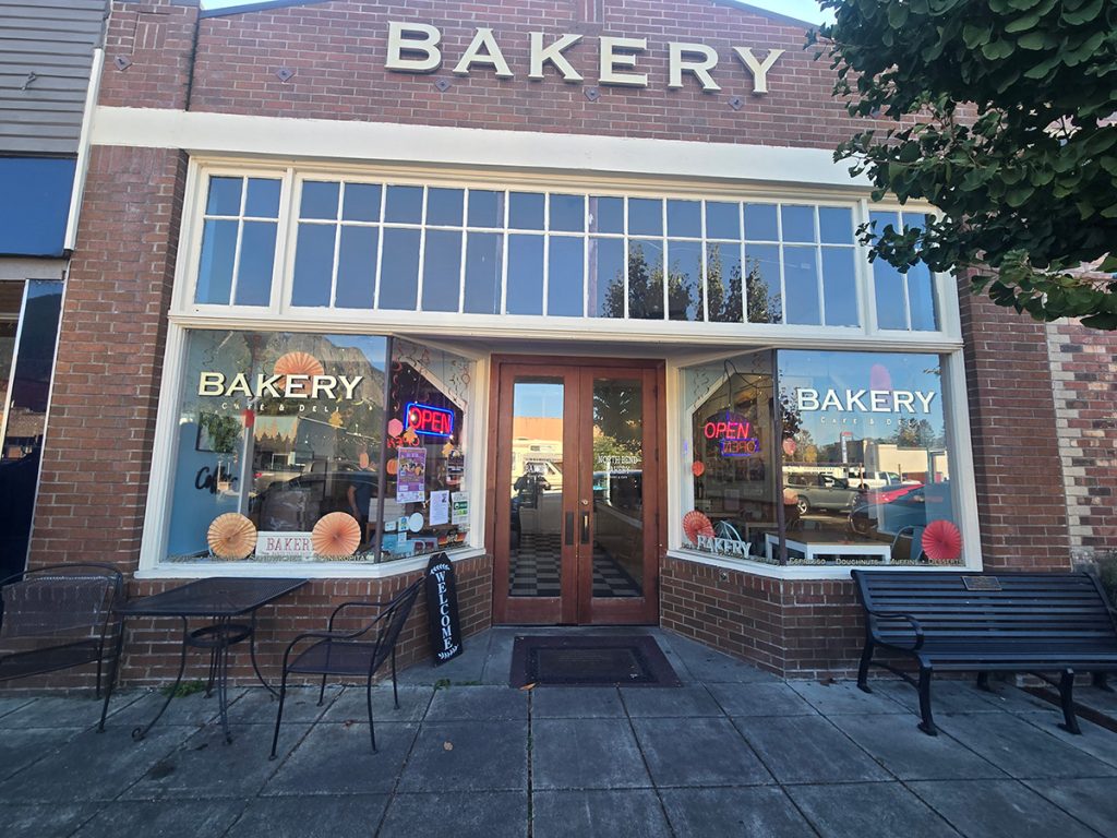 North Bend Bakery entrance