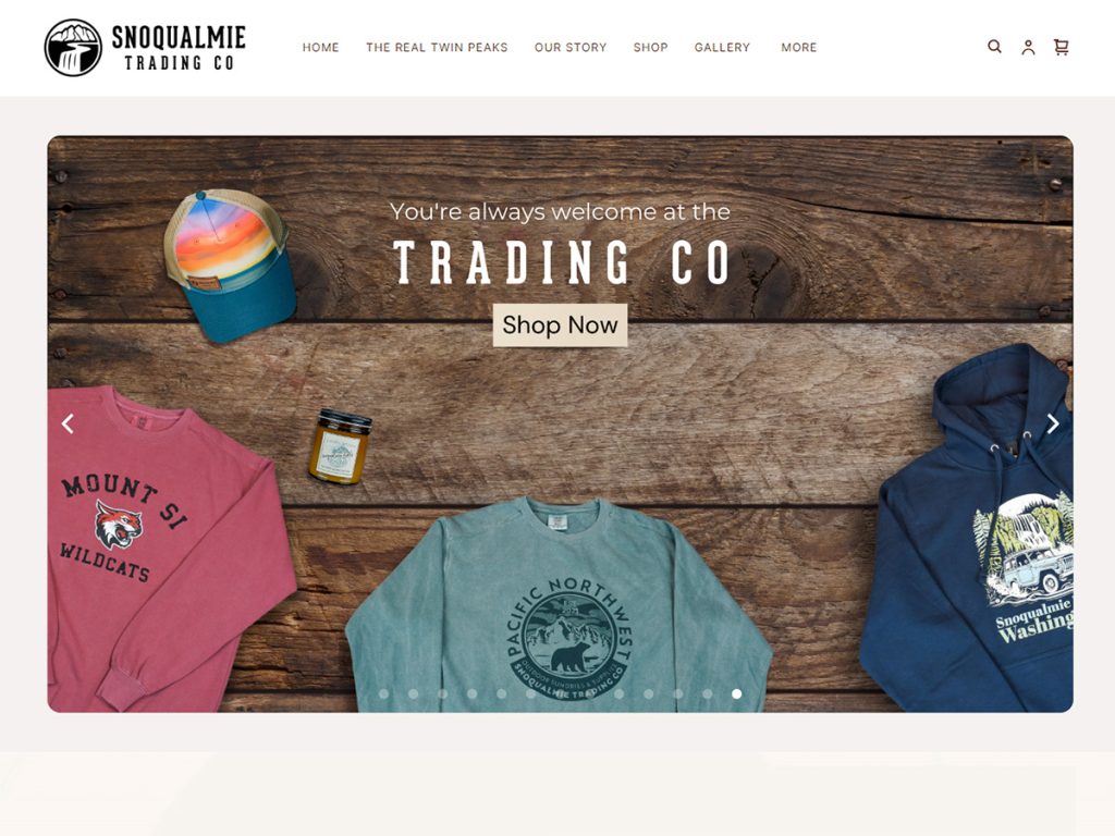 Snoqualmie Trading Company screen capture