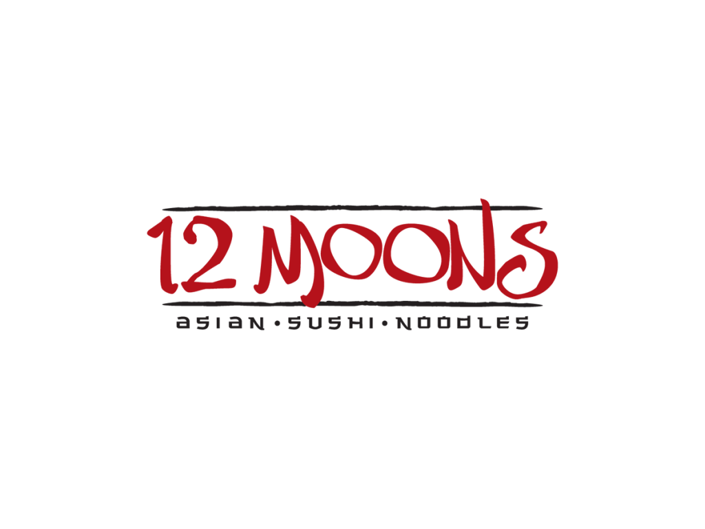 12 Moons Sushi logo - Snoqualmie, Washington
