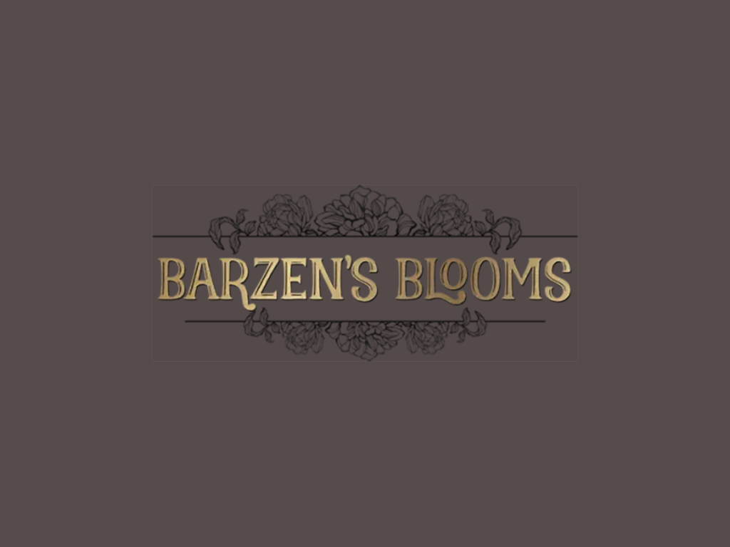 Barzen's Blooms logo - Carnation, WA
