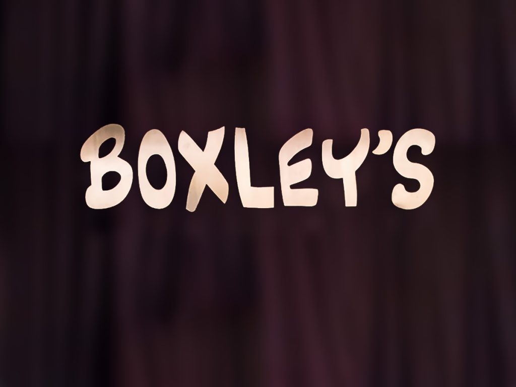 Boxley's Jazz Club logo - North Bend Washington