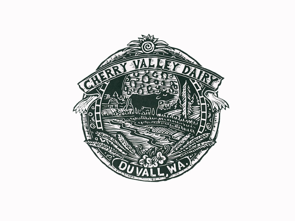 Cherry Valley Dairy logo - Duvall WA