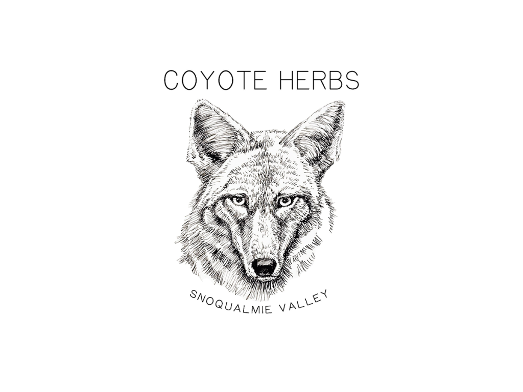 Coyote Herbs logo - Snoqualmie Valley, WA