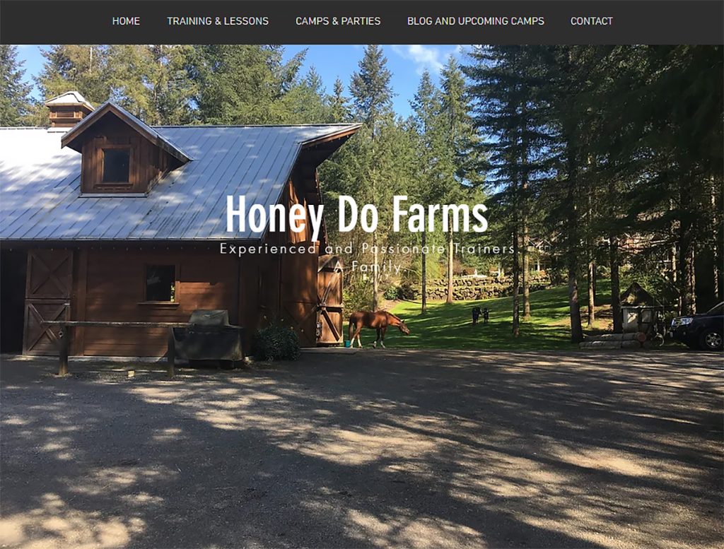 Honey Do Farm screen - Carnation, WA