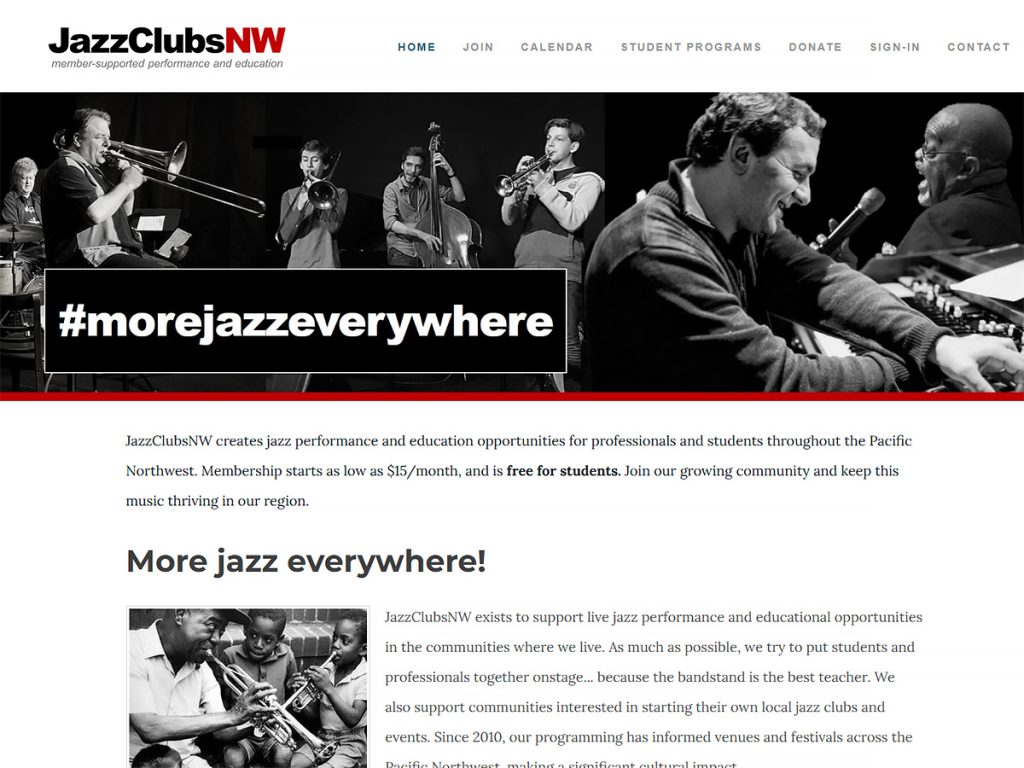 Boxley's Jazz Club North Bend Washington - screen capture