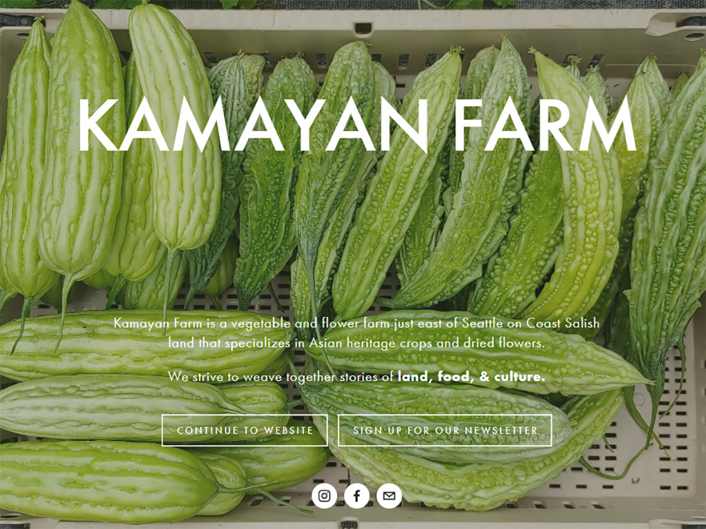 Kamayan Farm - Carnation, WA