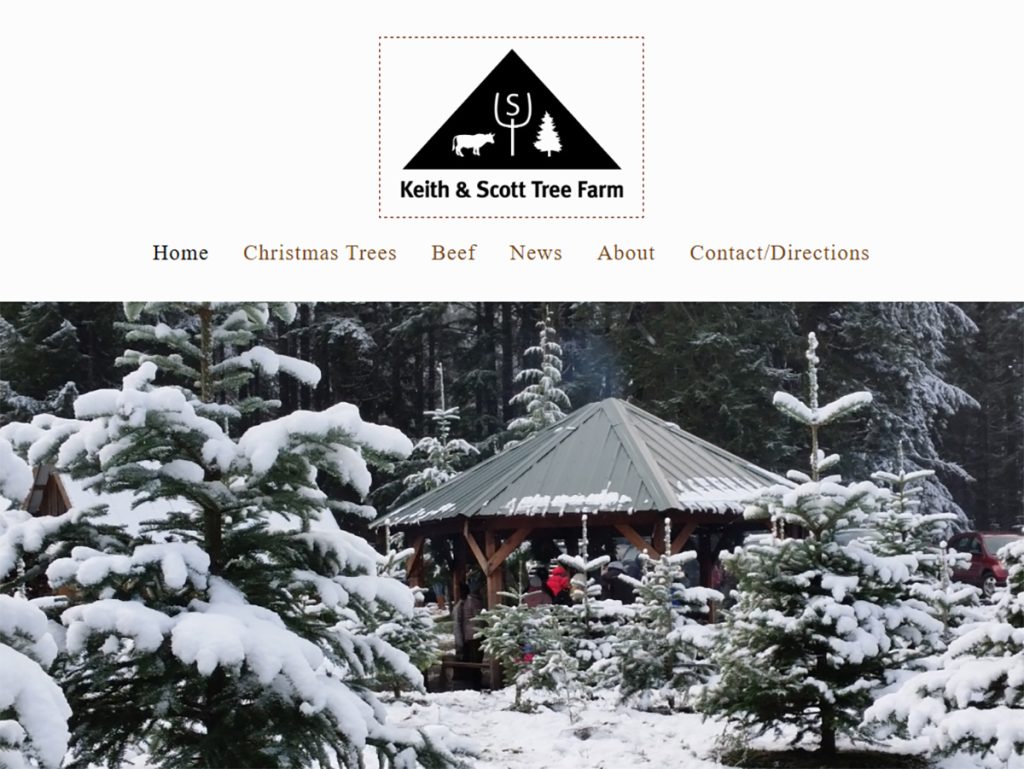 Keith and Scott Tree Farm screen - North Bend, WA