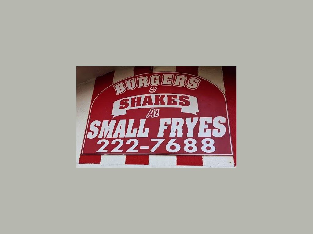 Small Fryes signage in Fall City WA