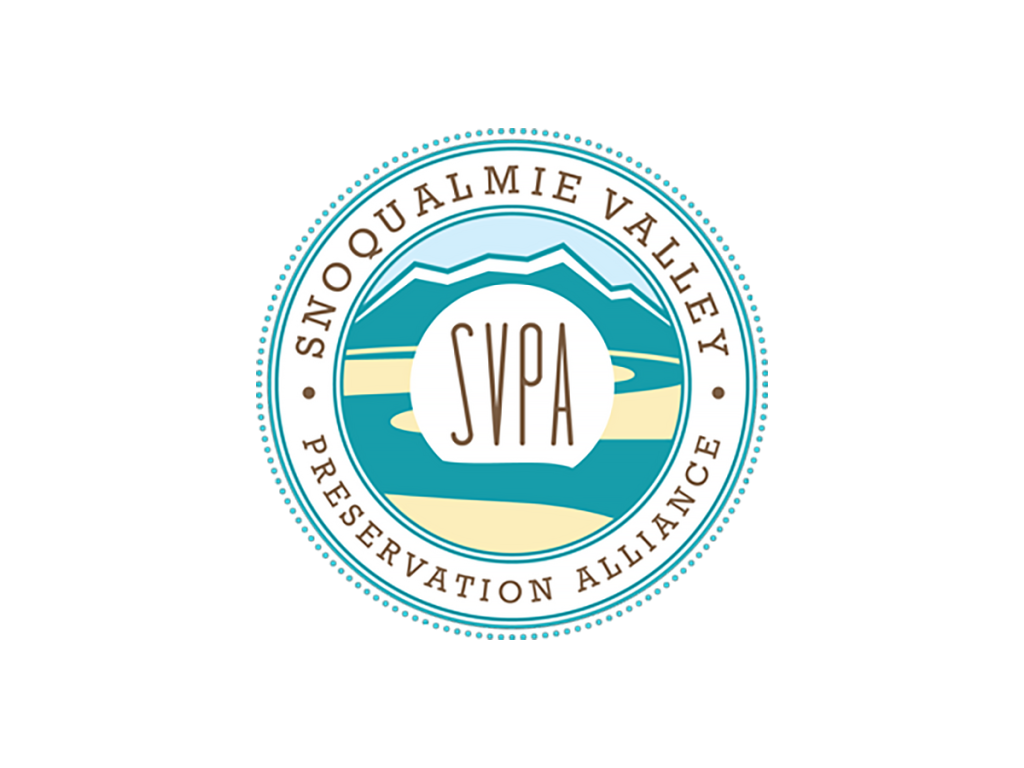 Snoqualmie Valley Preservation Alliance logo - Carnation, WA