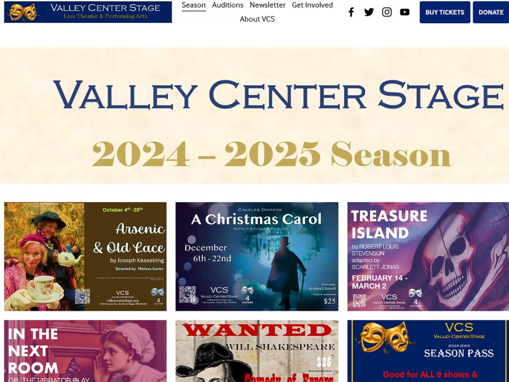 Valley Center Stage - North Bend, Washington